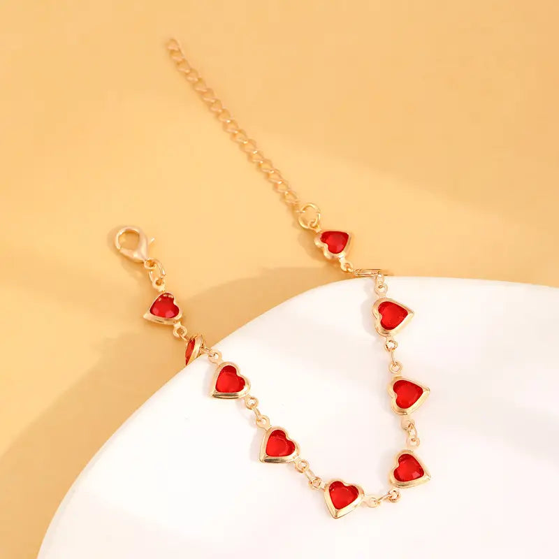 FILIGREEA | Gold Heart Bracelet