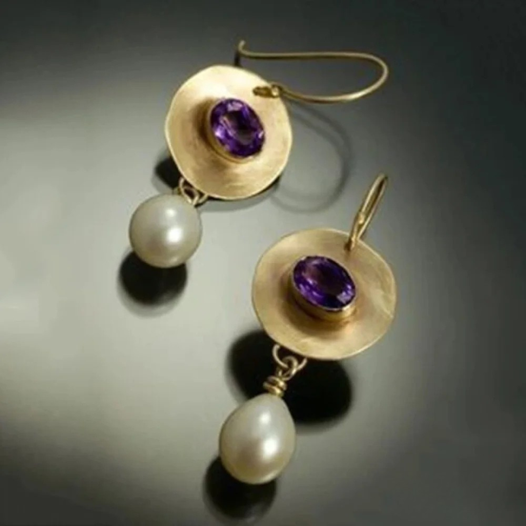 SEDGEWOOD | Gold Zirconia Earrings