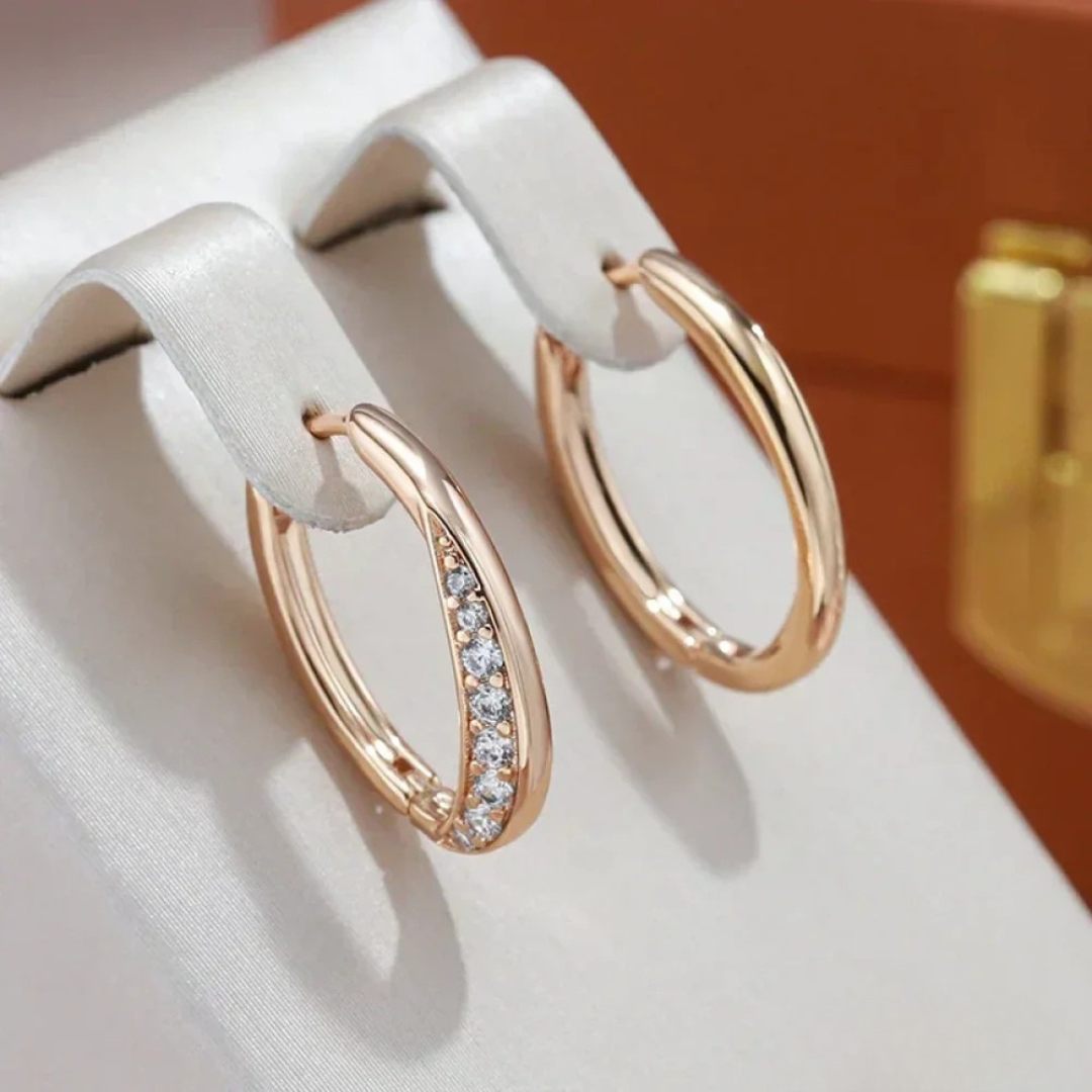 VELVETTE | Gold Chic Earrings