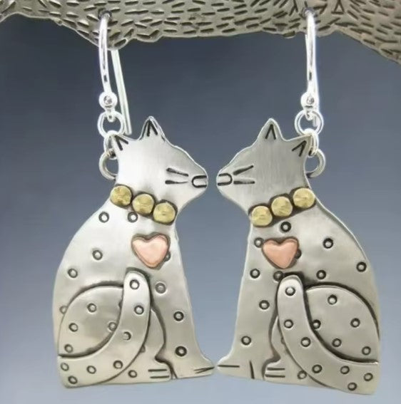 FELINE | Enchanting Cat Earrings