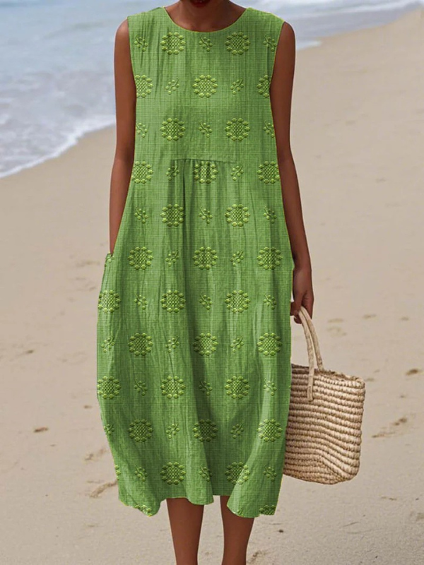 CLOVER | Sleeveless Maxi Dress