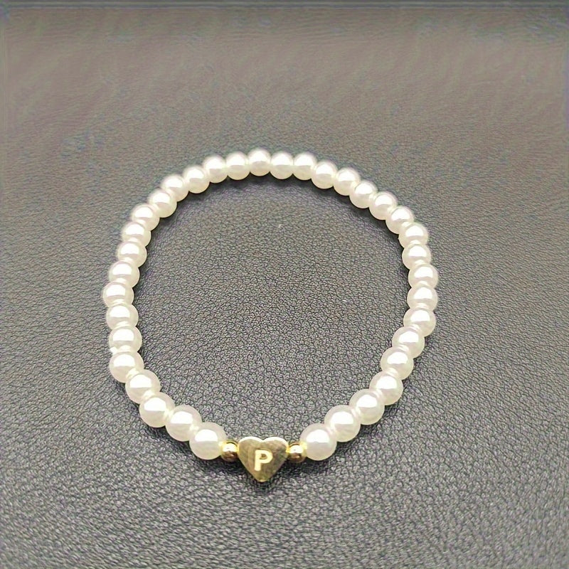SWEETHEART | Initial Heart Bracelet