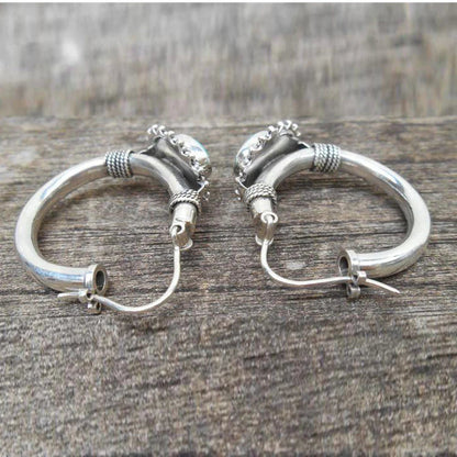 MARBLEWOOD | Silver Elegant Earrings