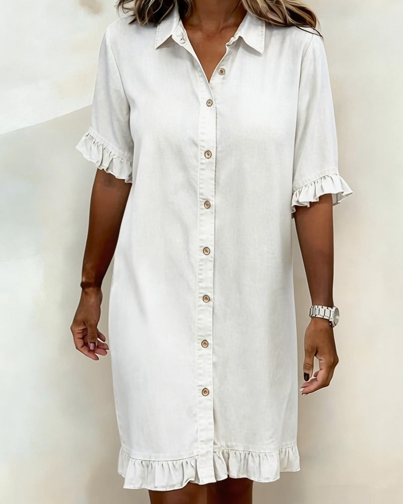 AUSTIN | Denim Shirt Dress