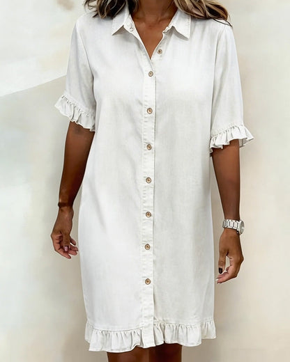 AUSTIN | Denim Shirt Dress