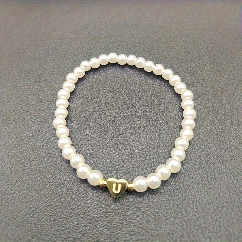 SWEETHEART | Initial Heart Bracelet