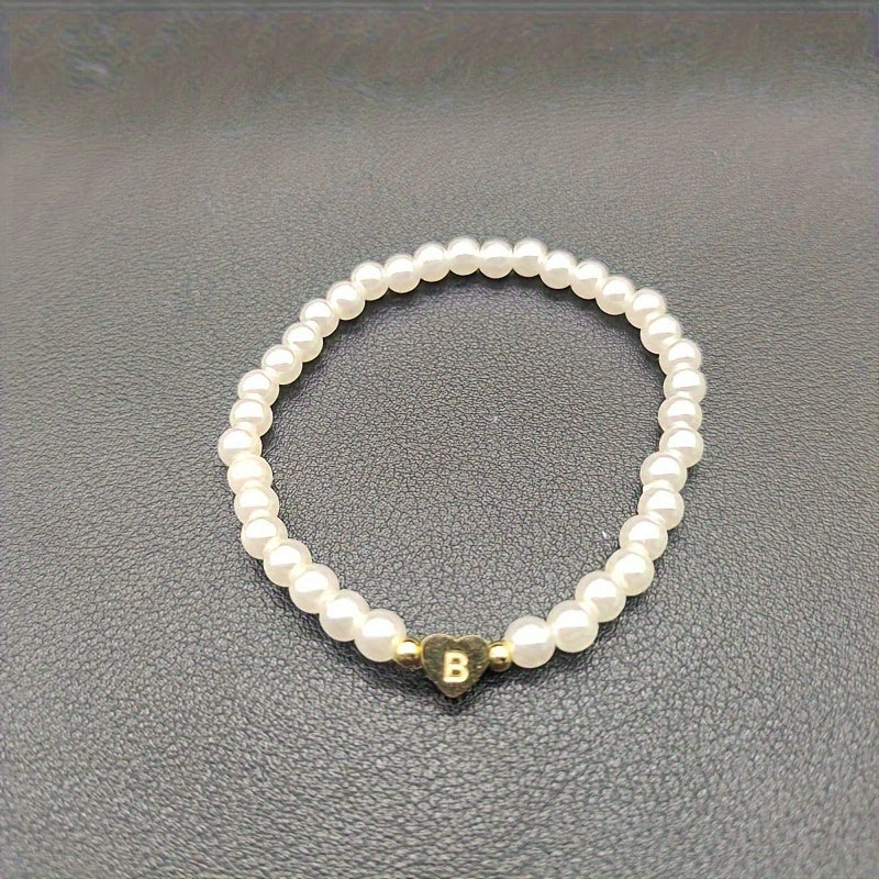 SWEETHEART | Initial Heart Bracelet