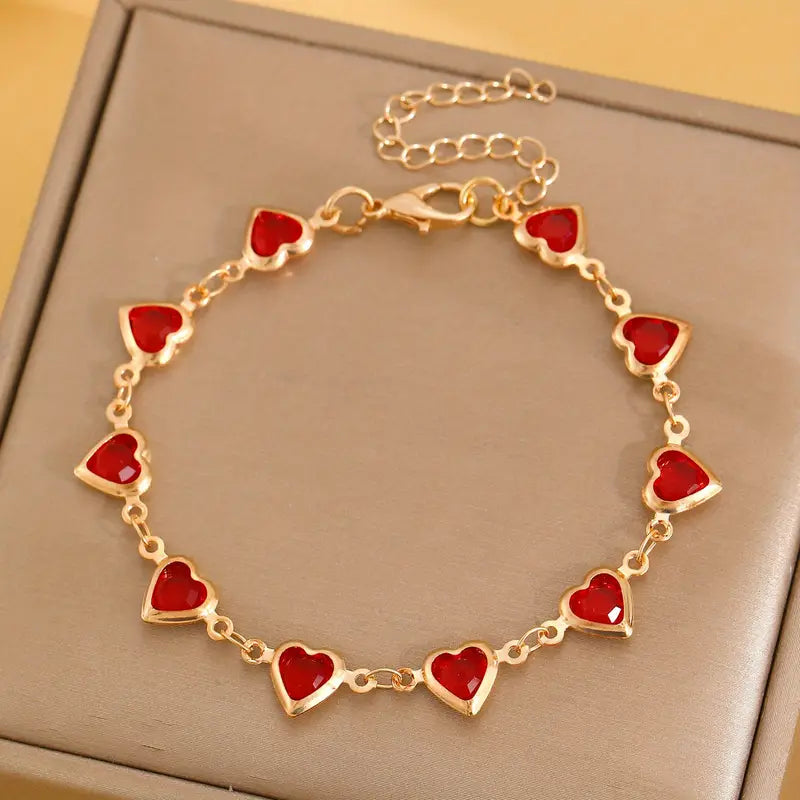 FILIGREEA | Gold Heart Bracelet