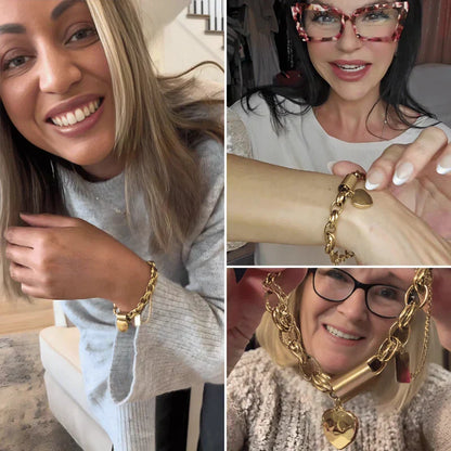 EMBERGLOW | Gold Heart Bracelet