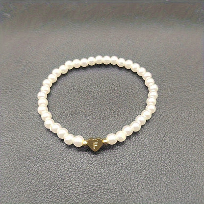 SWEETHEART | Initial Heart Bracelet