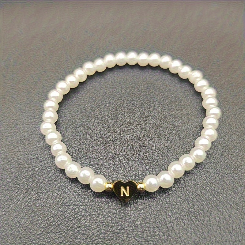 SWEETHEART | Initial Heart Bracelet