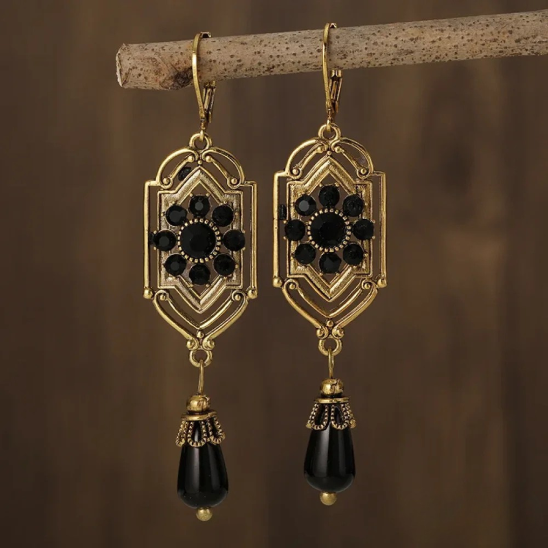 CASCADA | Sophisticated Crystal Drop Earrings