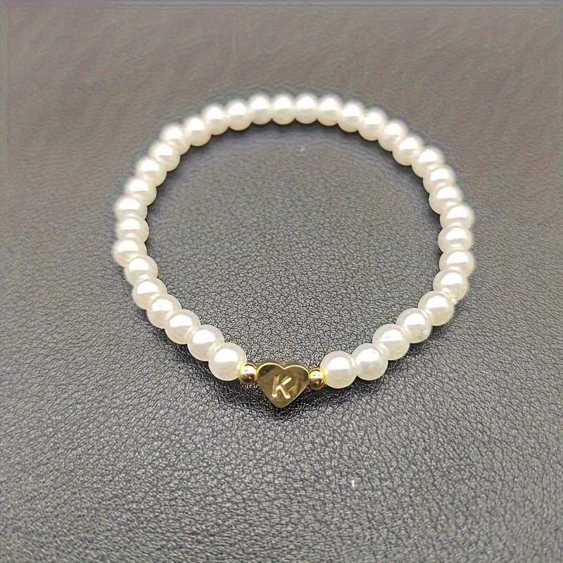 SWEETHEART | Initial Heart Bracelet
