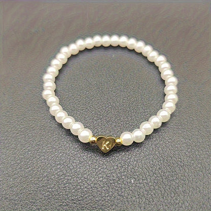 SWEETHEART | Initial Heart Bracelet