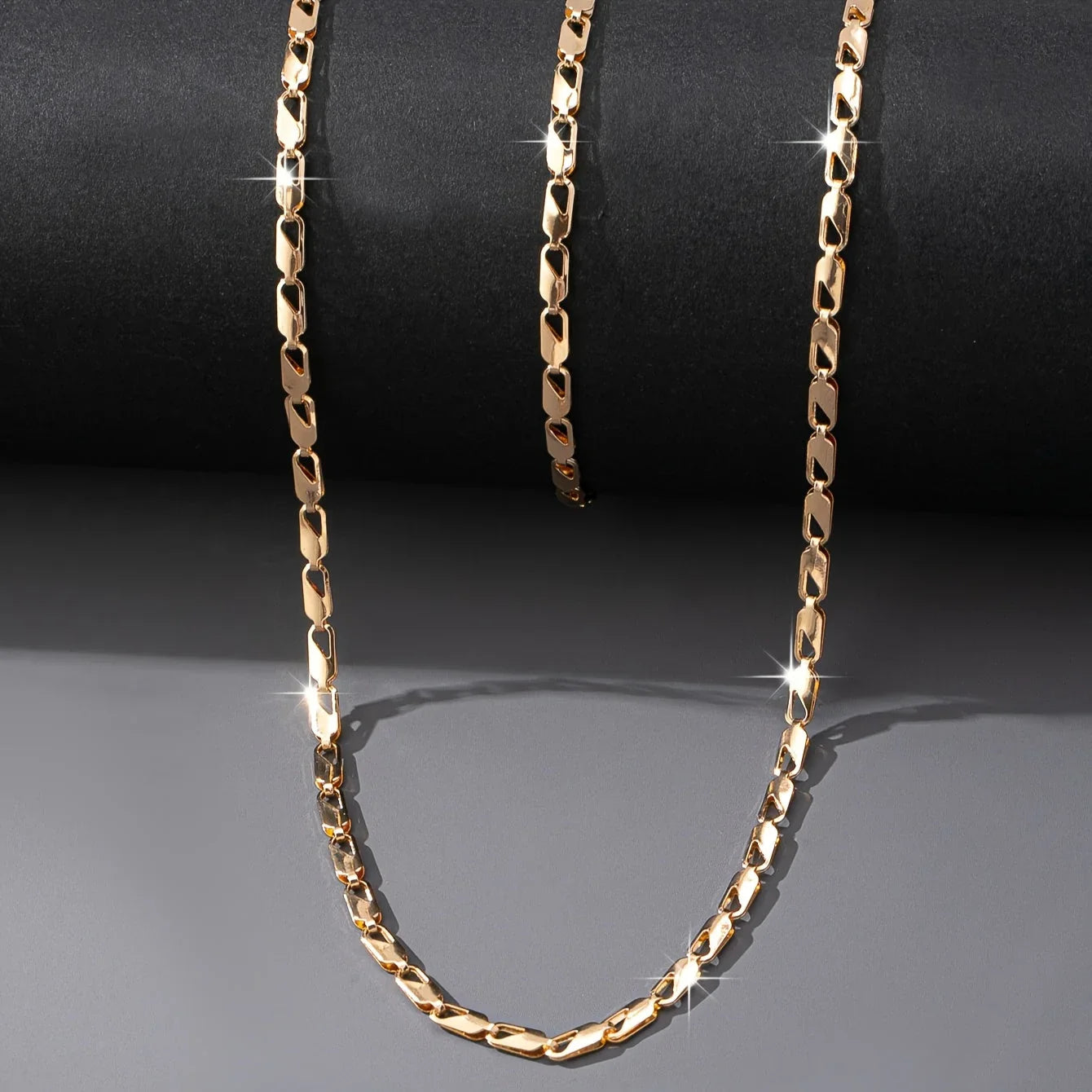 ROYALE | 18K Gold Necklace Bracelet Set