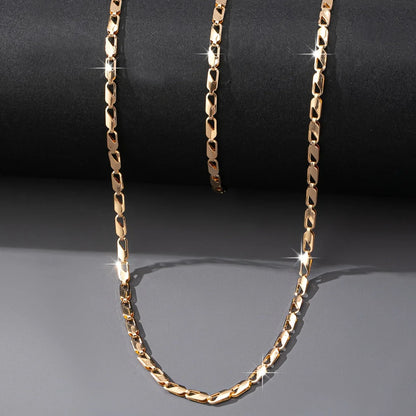 ROYALE | 18K Gold Necklace Bracelet Set