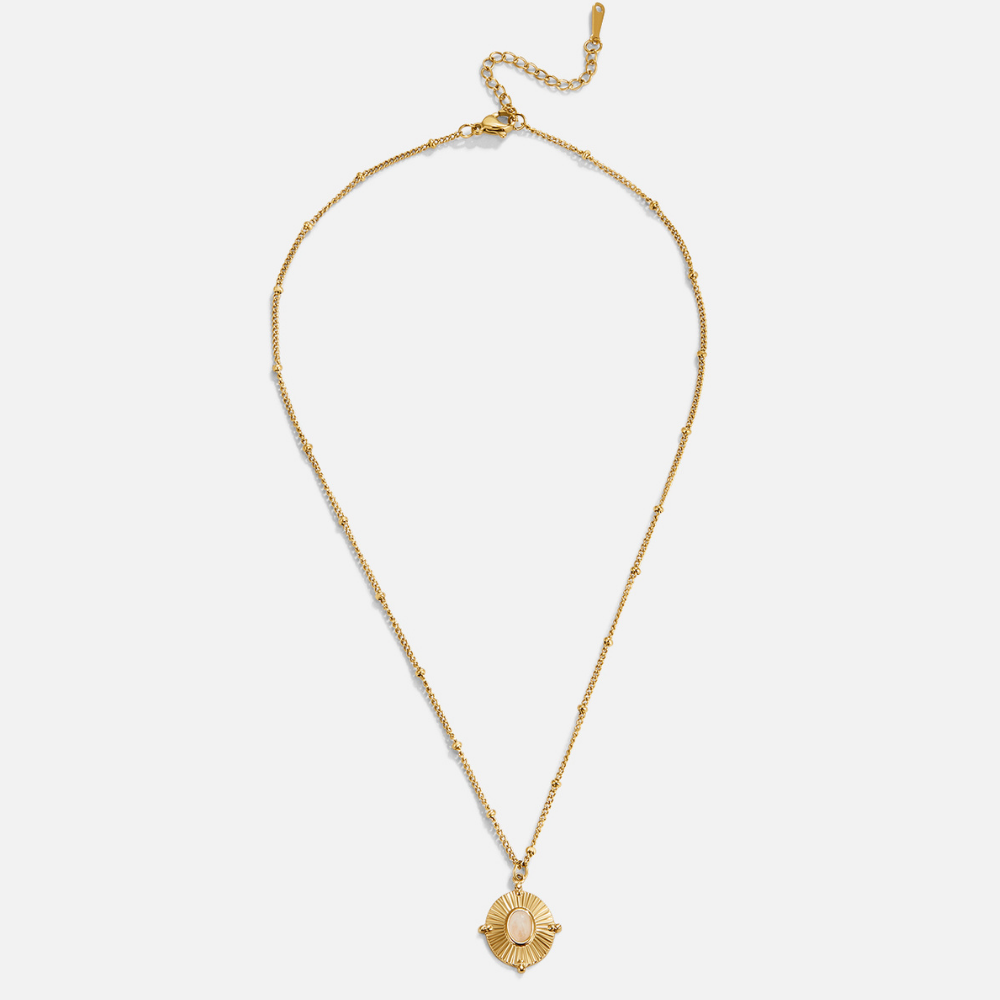 MONIQUE | Vintage Stone Necklace