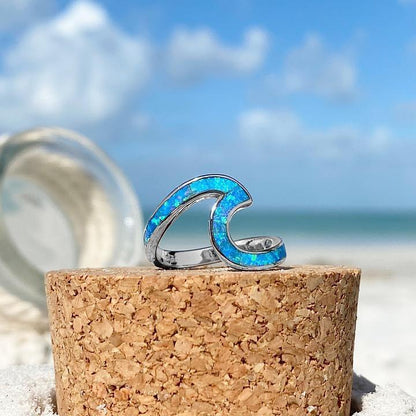 CASCADIA | Silver Opal Ring
