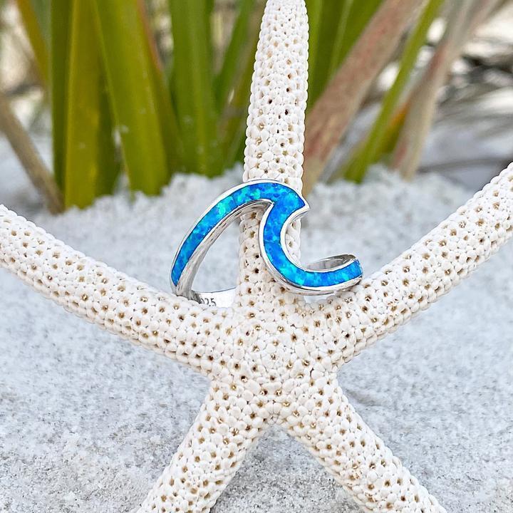 CASCADIA | Silver Opal Ring