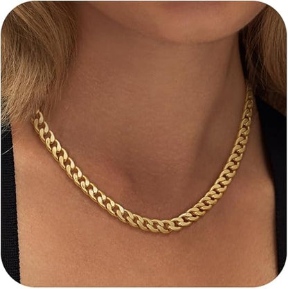 CLOVERLEAF | Cuban Necklace