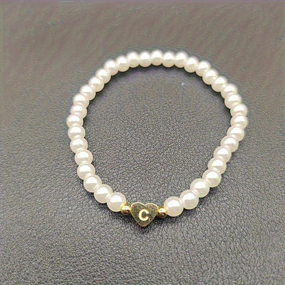 SWEETHEART | Initial Heart Bracelet