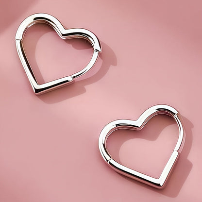 BLAZESTONE | Gold Heart Earrings