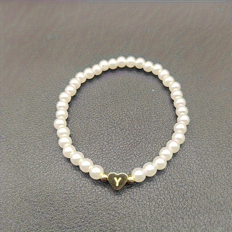 SWEETHEART | Initial Heart Bracelet