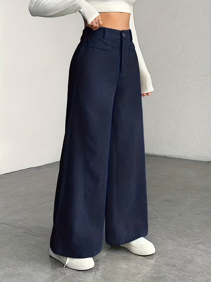 Oxford széles szárú nadrág