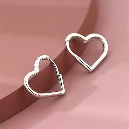 BLAZESTONE | Gold Heart Earrings