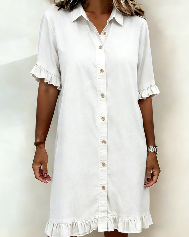AUSTIN | Denim Shirt Dress