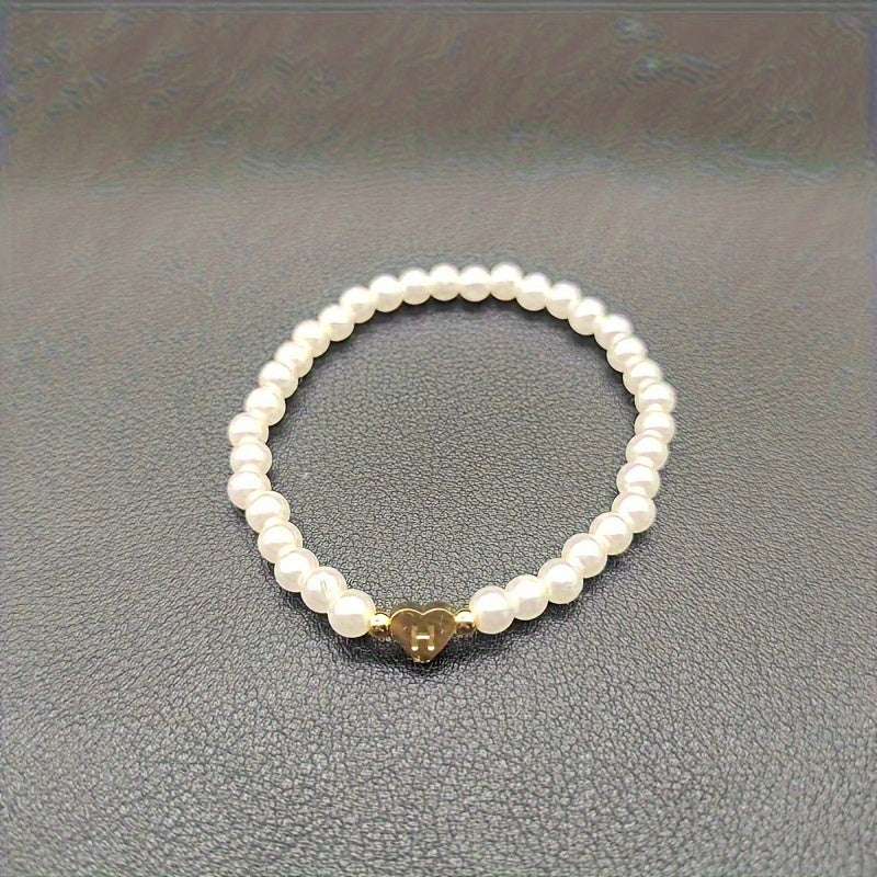 SWEETHEART | Initial Heart Bracelet