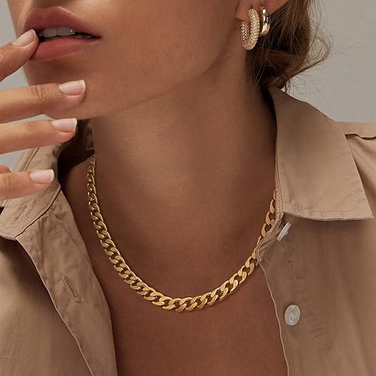 CLOVERLEAF | Cuban Necklace
