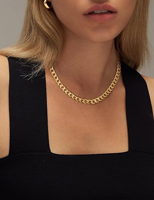 CLOVERLEAF | Cuban Necklace