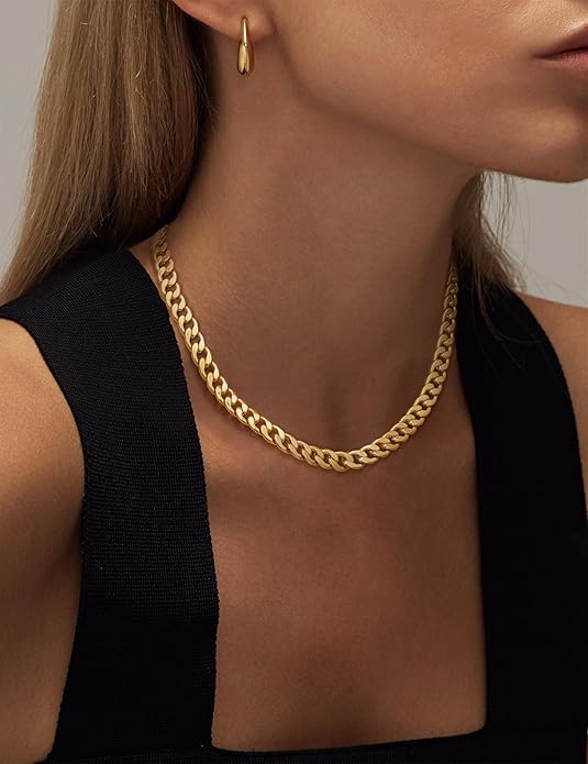 CLOVERLEAF | Cuban Necklace