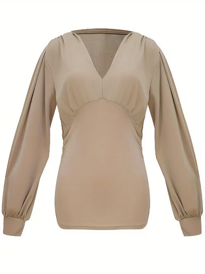 Aria pliszírozott blúz