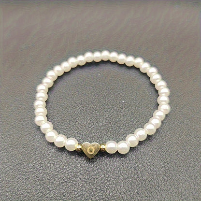SWEETHEART | Initial Heart Bracelet
