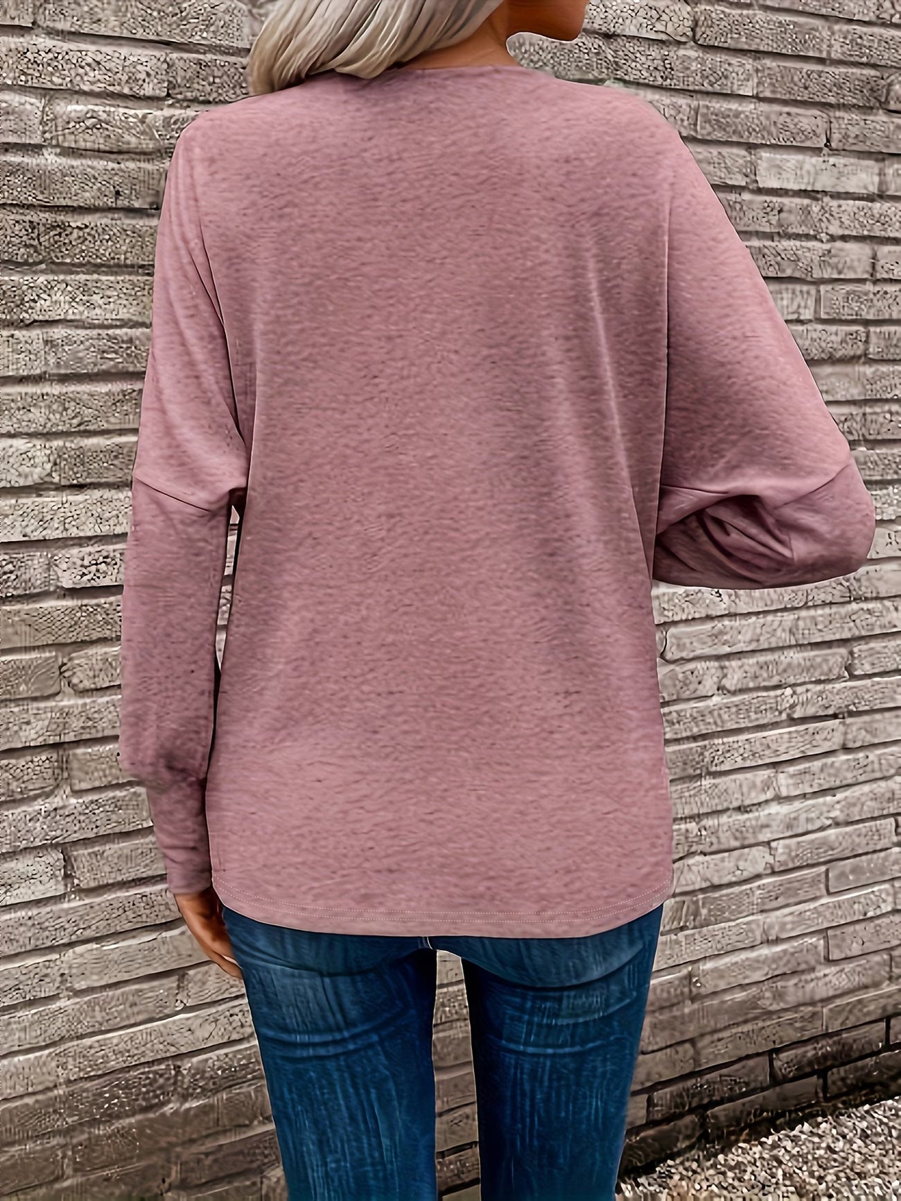 Verona vízesésnyakú kötött felső