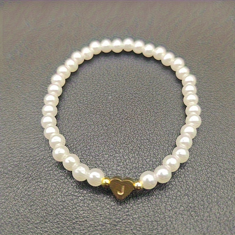 SWEETHEART | Initial Heart Bracelet