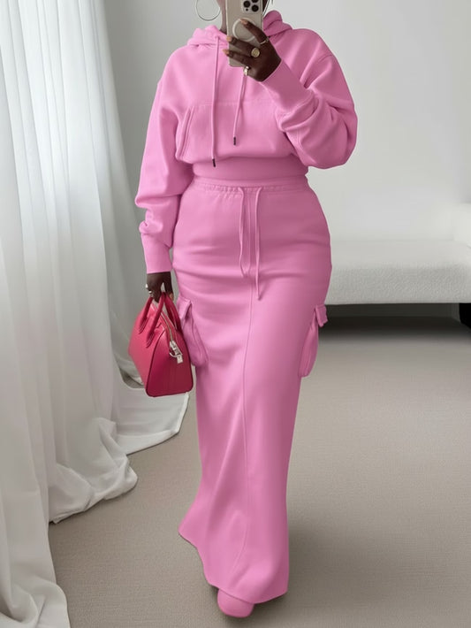 London Hooded Maxi Set