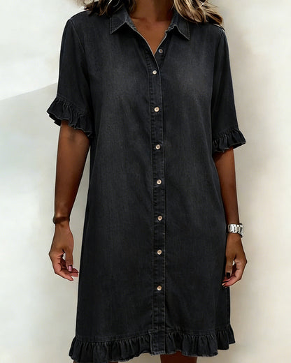 AUSTIN | Denim Shirt Dress