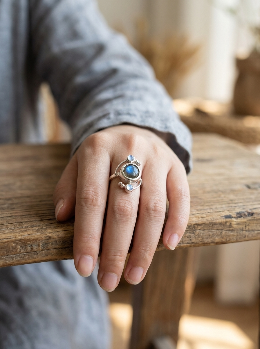 PRAIRIEWOOD | Blue Ocean Ring
