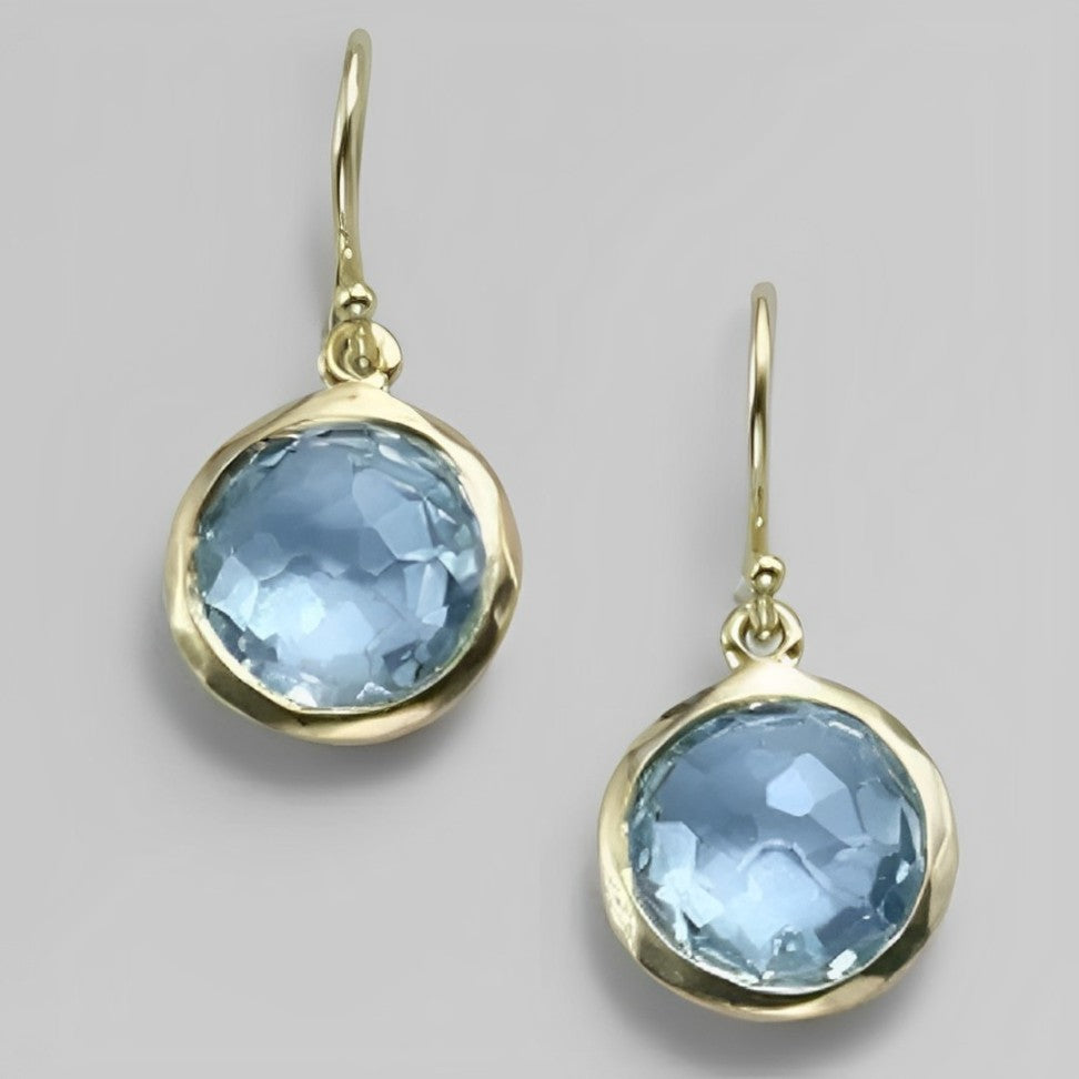 GRANITEWOOD | Blue Crystal Earrings