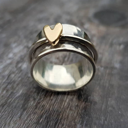 FIRELIGHT | Silver Heart Ring