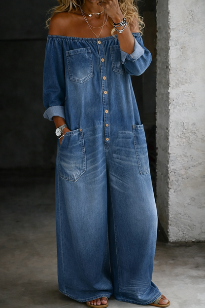 SIERRA | Denim Jumpsuit