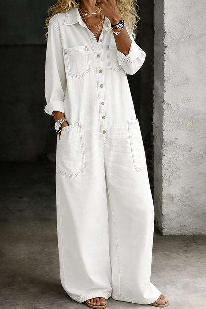 ODESSA | Denim Jumpsuit