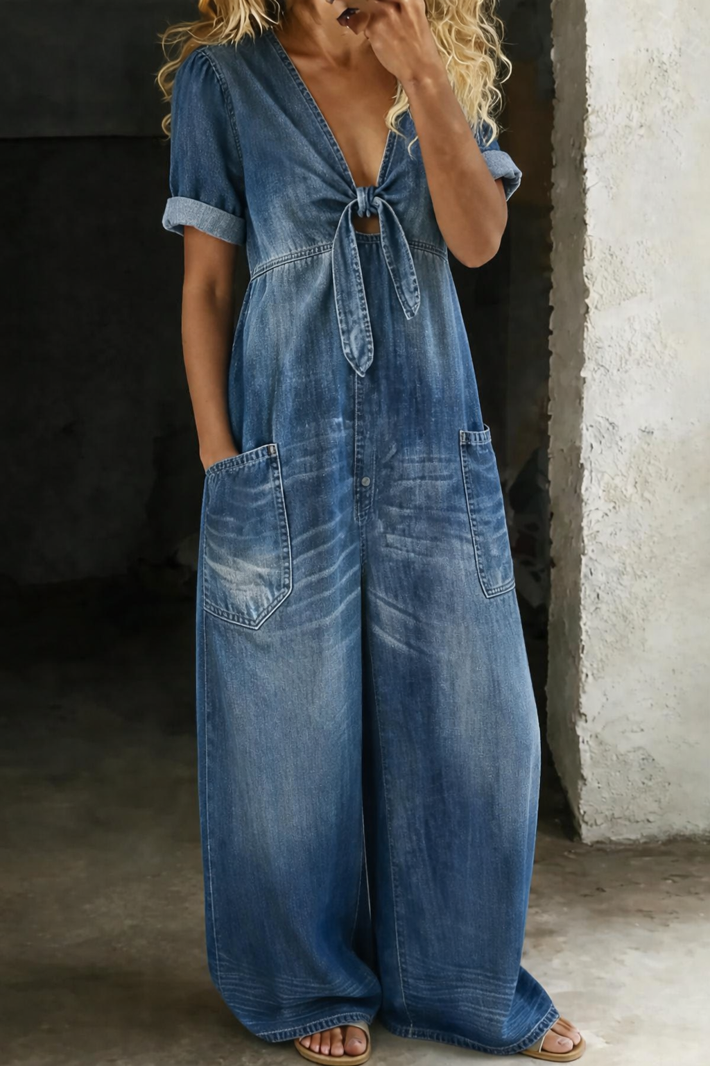 SEDONA | Denim Jumpsuit