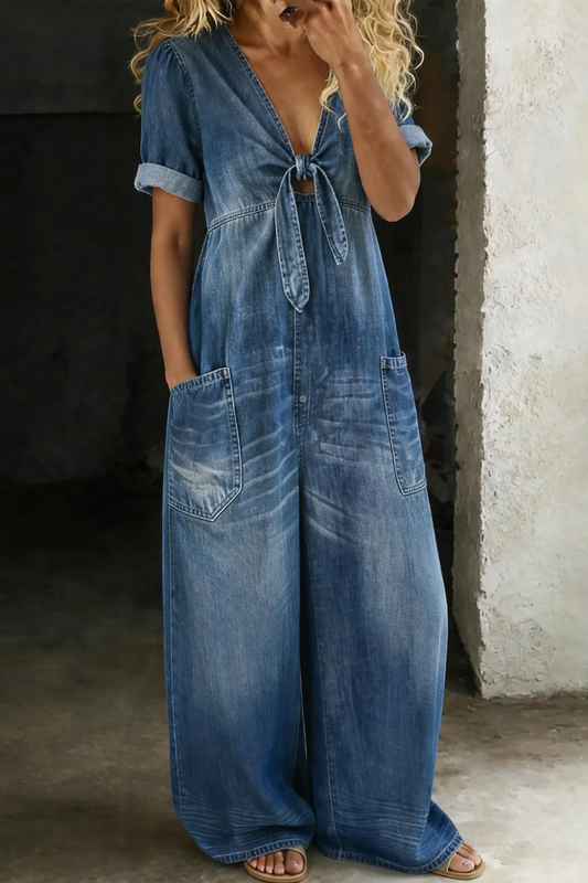 SEDONA | Denim Jumpsuit