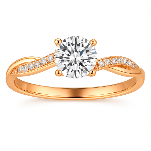 CRYSTALWOOD | Gold Elegant Ring
