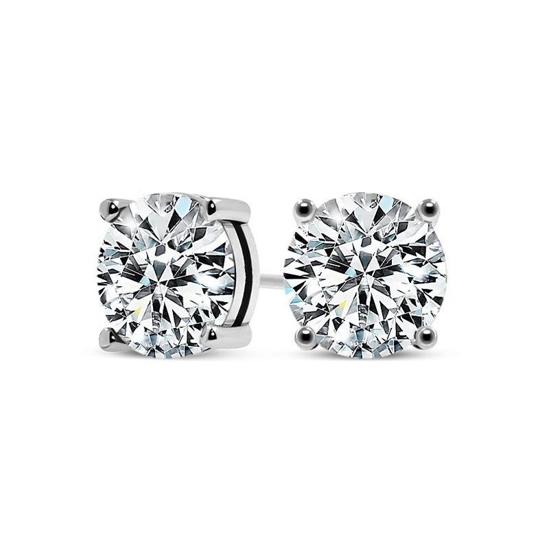 VOYAGEA | White Gold Chic Earrings