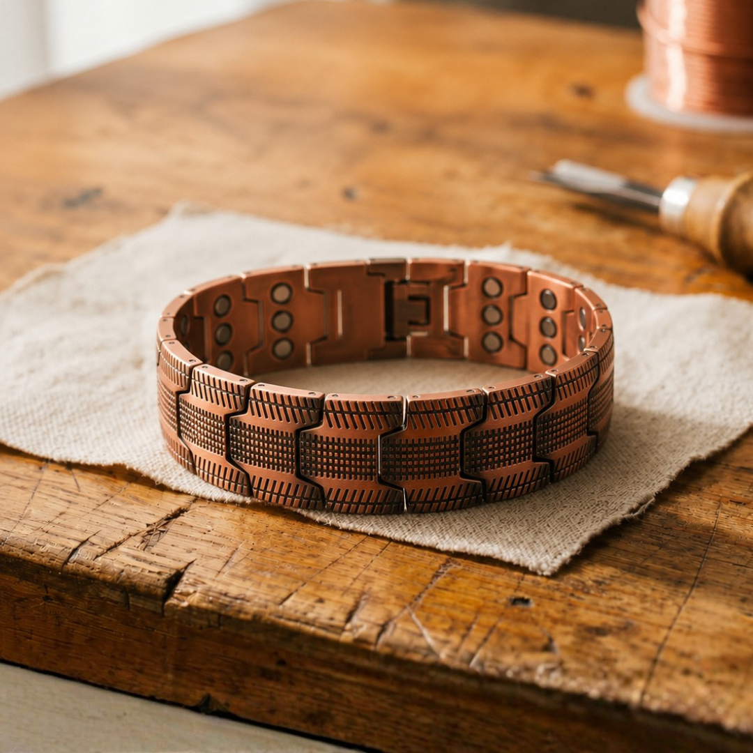 CRAG | Oxidized Link Copper Bracelet
